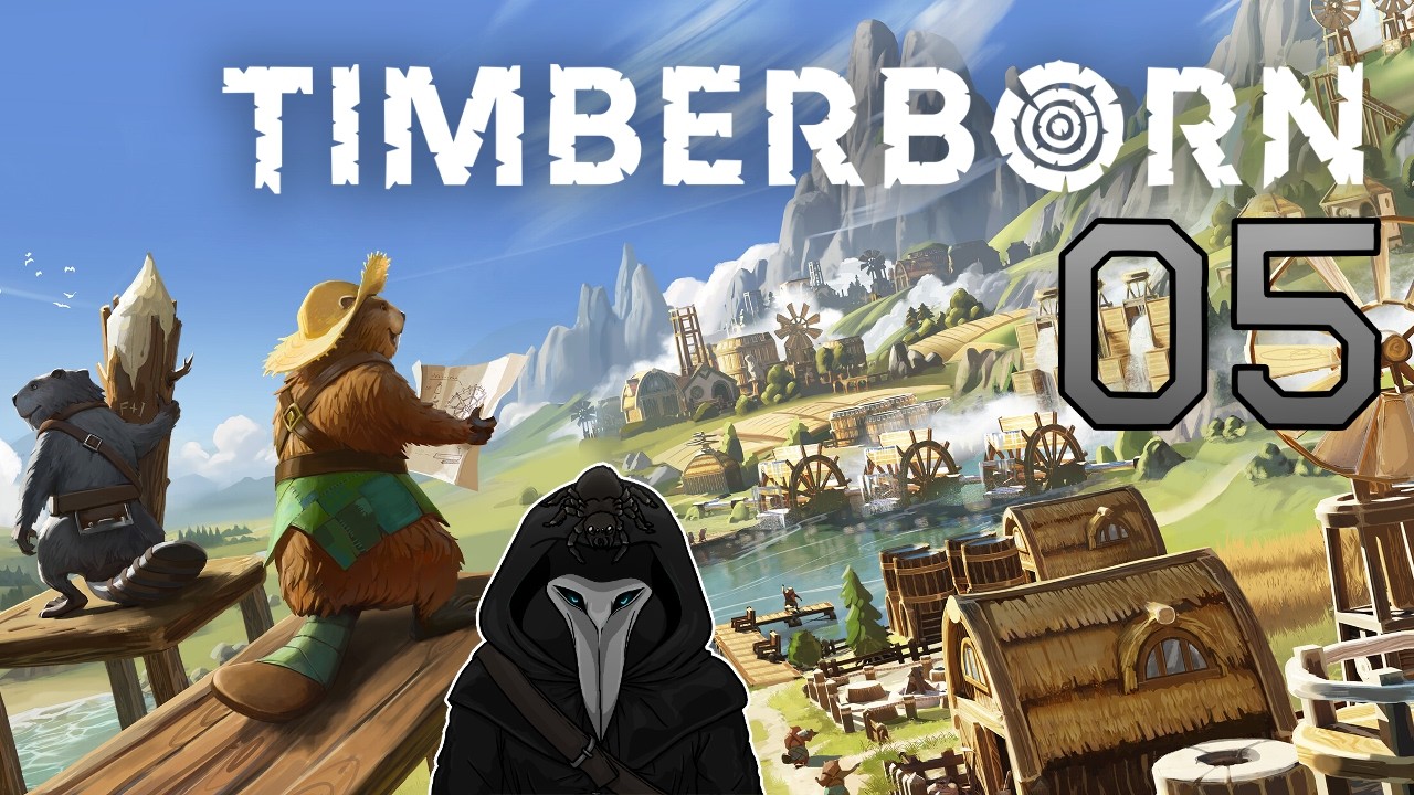 Timberborn 005 - Schleusen und Dachterassen! | Let's play