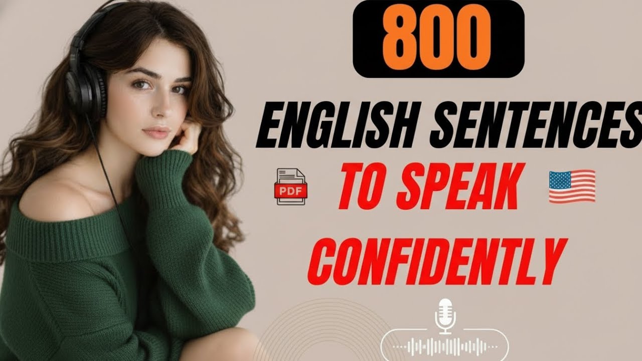 800 Powerful English Sentences to Speak Confidently and Naturally