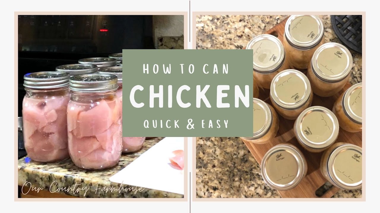 Canning Whole Chicken