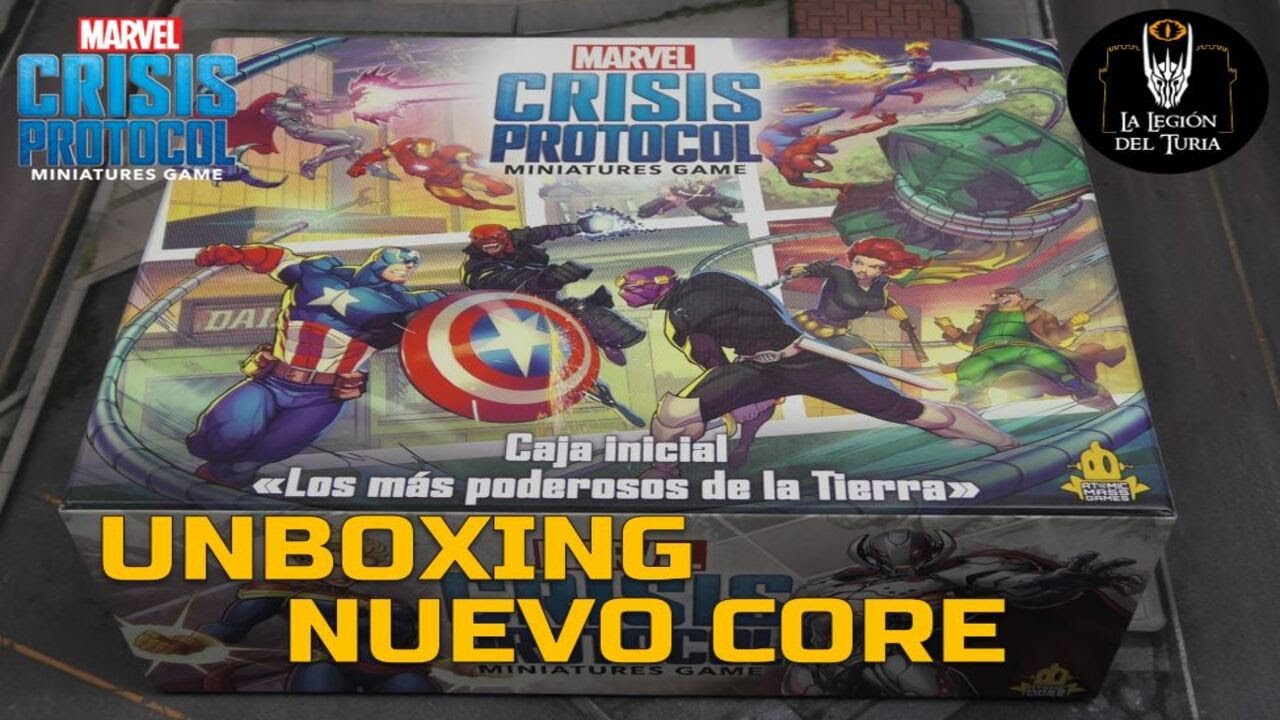 MARVEL Crisis Protocol: Unboxing: Caja inicial 