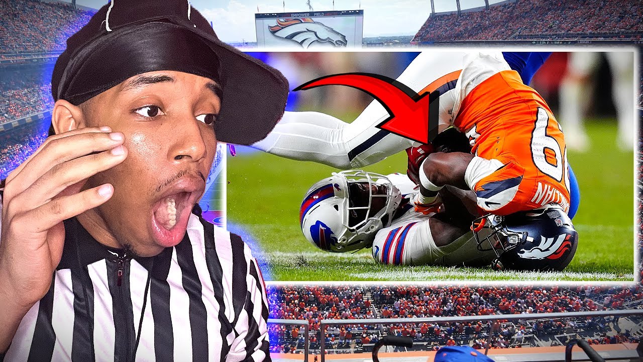 OMG! HE REALLY DIDN'T CATCH THIS!? | Ref2ezy reacts to Bills vs Broncos | Divisional Round