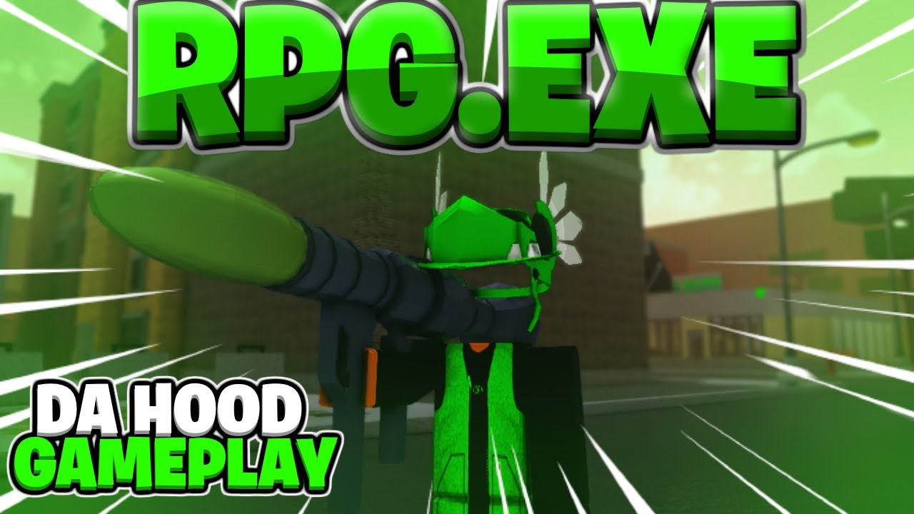 RPG in Roblox Da Hood (Bruh)