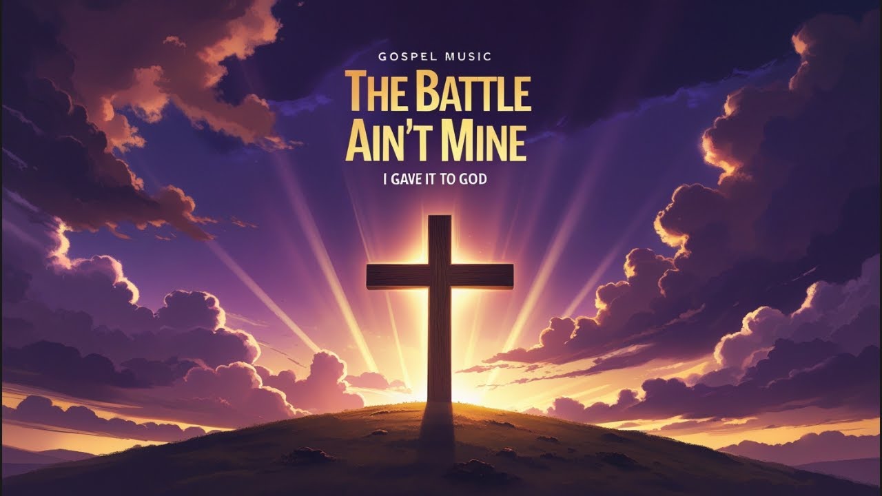 The Battle Ain’t Mine | Powerful Gospel Lyric Video About Trusting God (2 Chronicles 20:15)