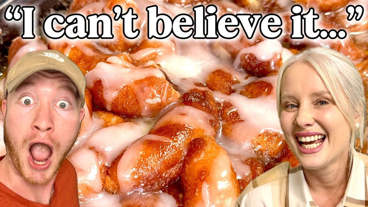 Turn old stale doughnuts into the BEST cinnamon rolls ever! 😱