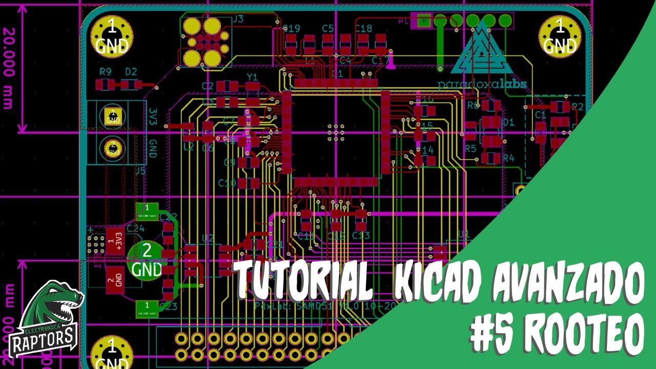 Tutorial  Kicad Avanzado #5 Rooteo