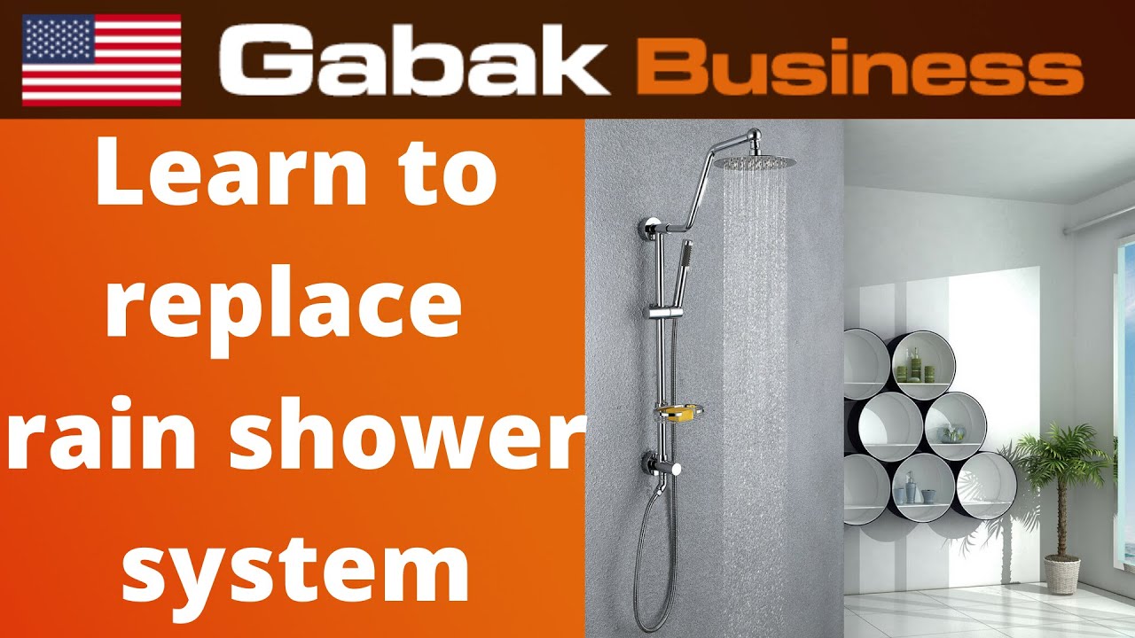 how to replace Shower Faucet and shower set (theory and practice class)- Gabak - Gabriel Barrandeguy