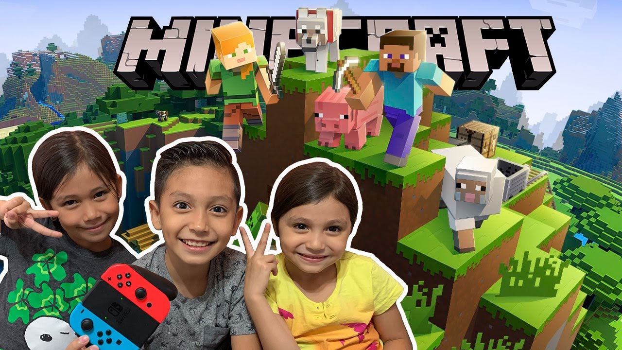 LOS GUZMANCITOS JUEGAN MINECRAFT