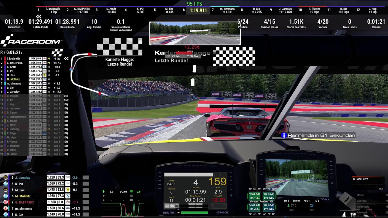 RaceRoom Raidoserver mit Steffi