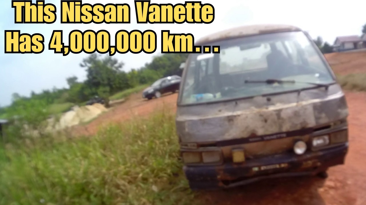POV TEST DRIVE This Nissan vanette Has 4,000,000 km… and it Starts First Try!!
