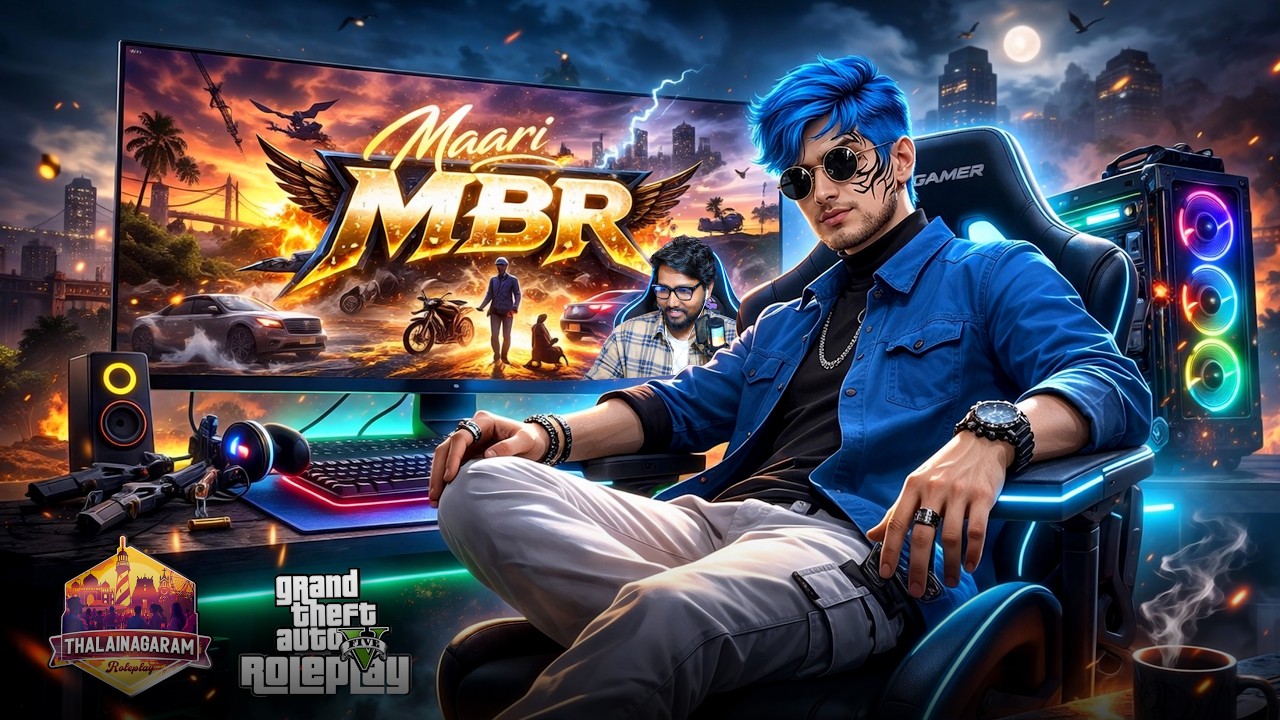 Thalainagaram RP | GTA 5 RP Live Stream Tamil | Maari MBR | TNRP தமிழ் | Mr.Blucat R Gaming