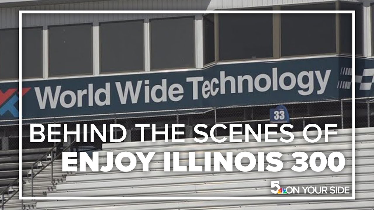 Behind-the-scenes tour of World Wide Technology Raceway ahead of Enjoy Illinois 300