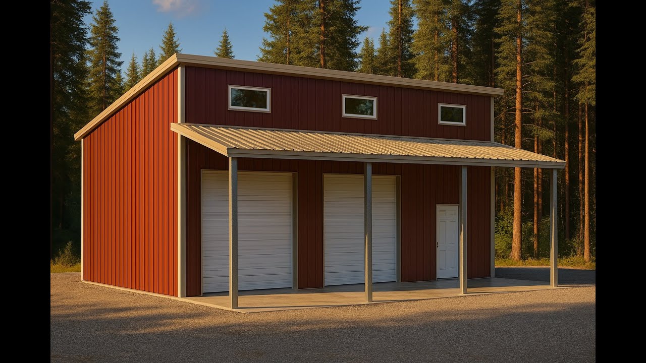 Discover Your Dream Shop: 25x40 Single-Slope [Affordable & Customizable]