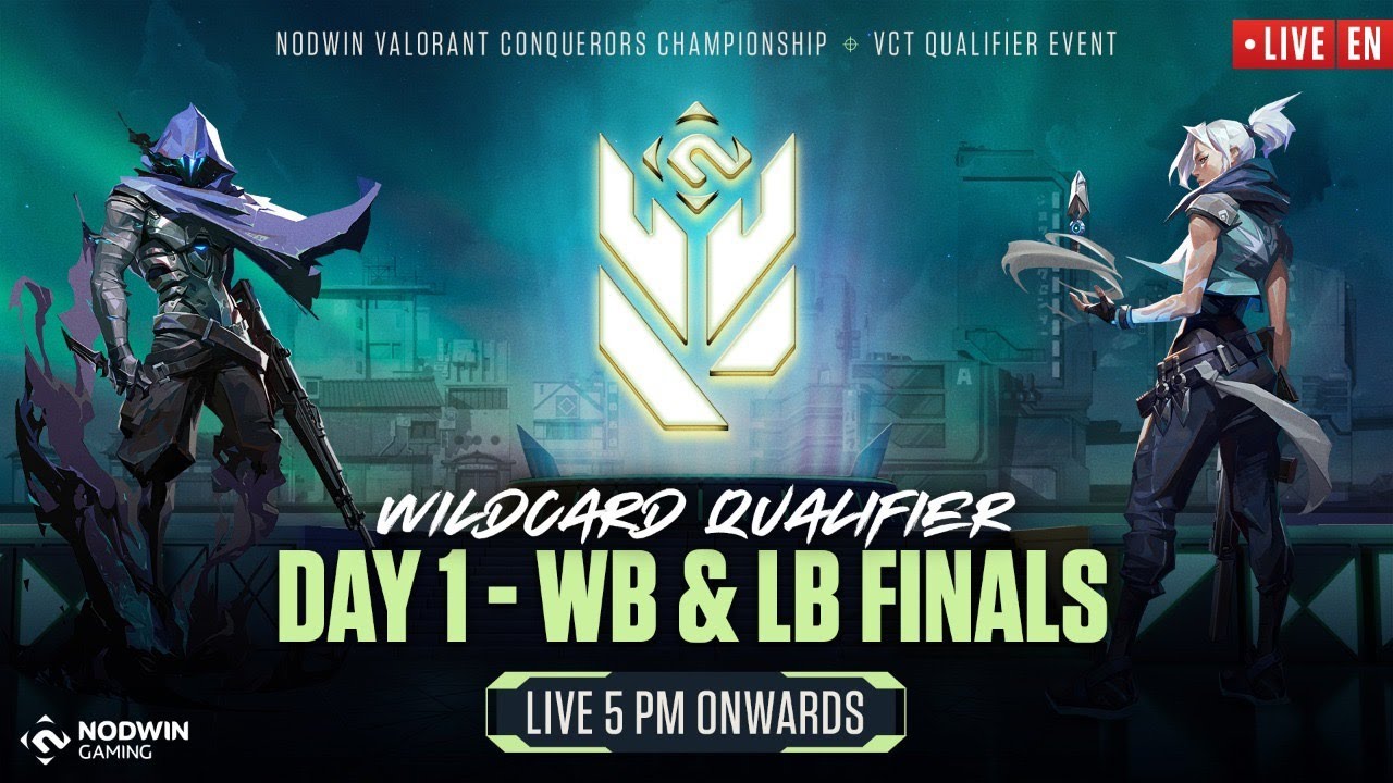 [EN] Valorant Conquerors Championship | Wildcard Qualifier - Day 1 | WB & LB Finals