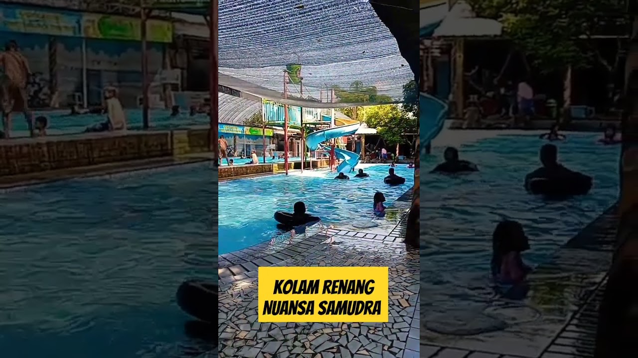 NUANSA SAMUDRA !!! Kolam renang asik nyaman menyenangkan #terbaru #shorts #short