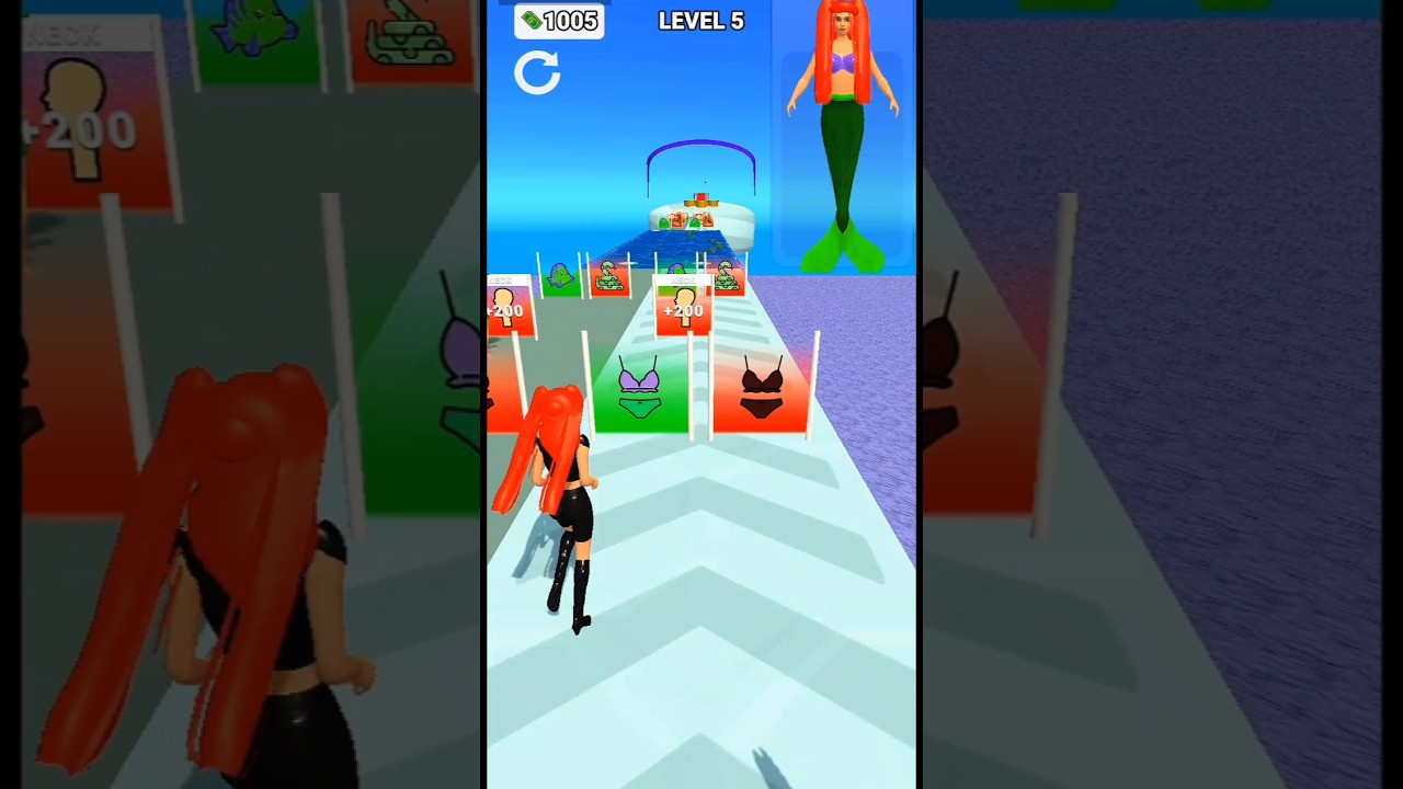 girl cloth wear 3D android game #games #runner #happyrunner #gamingchannel
