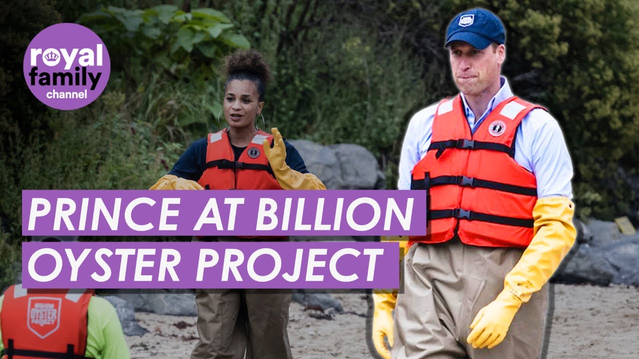 Prince William Studies Marine Biology With Students in New York