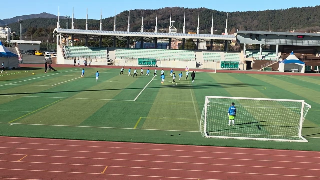 1월6일 5학년 오전경기 전반전 송도fc vs 광주위너