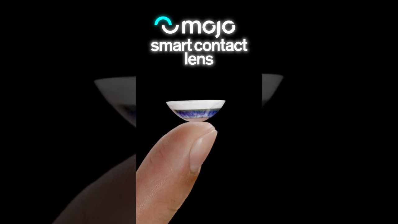 World’s first smart contact lens 😬 
