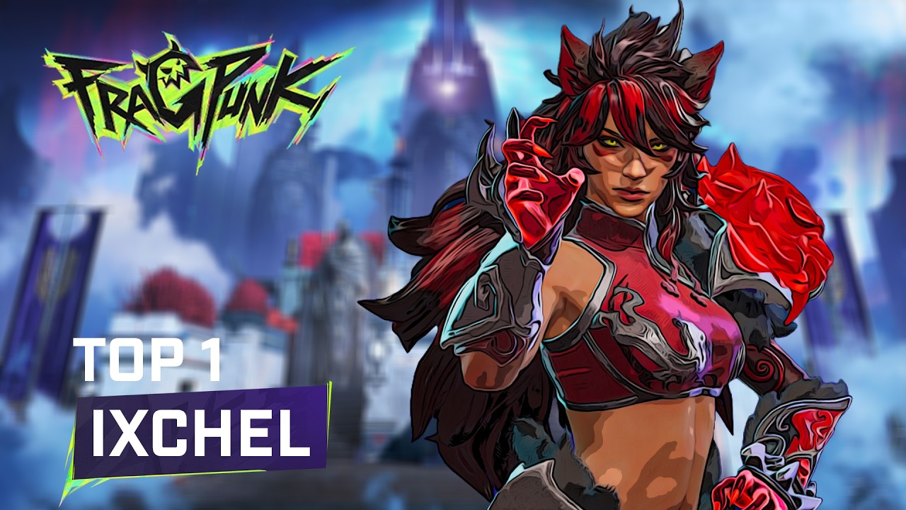 TOP #1 GLOBAL IXCHEL ! Lunader - FRAGPUNK PRO GAMEPLAY