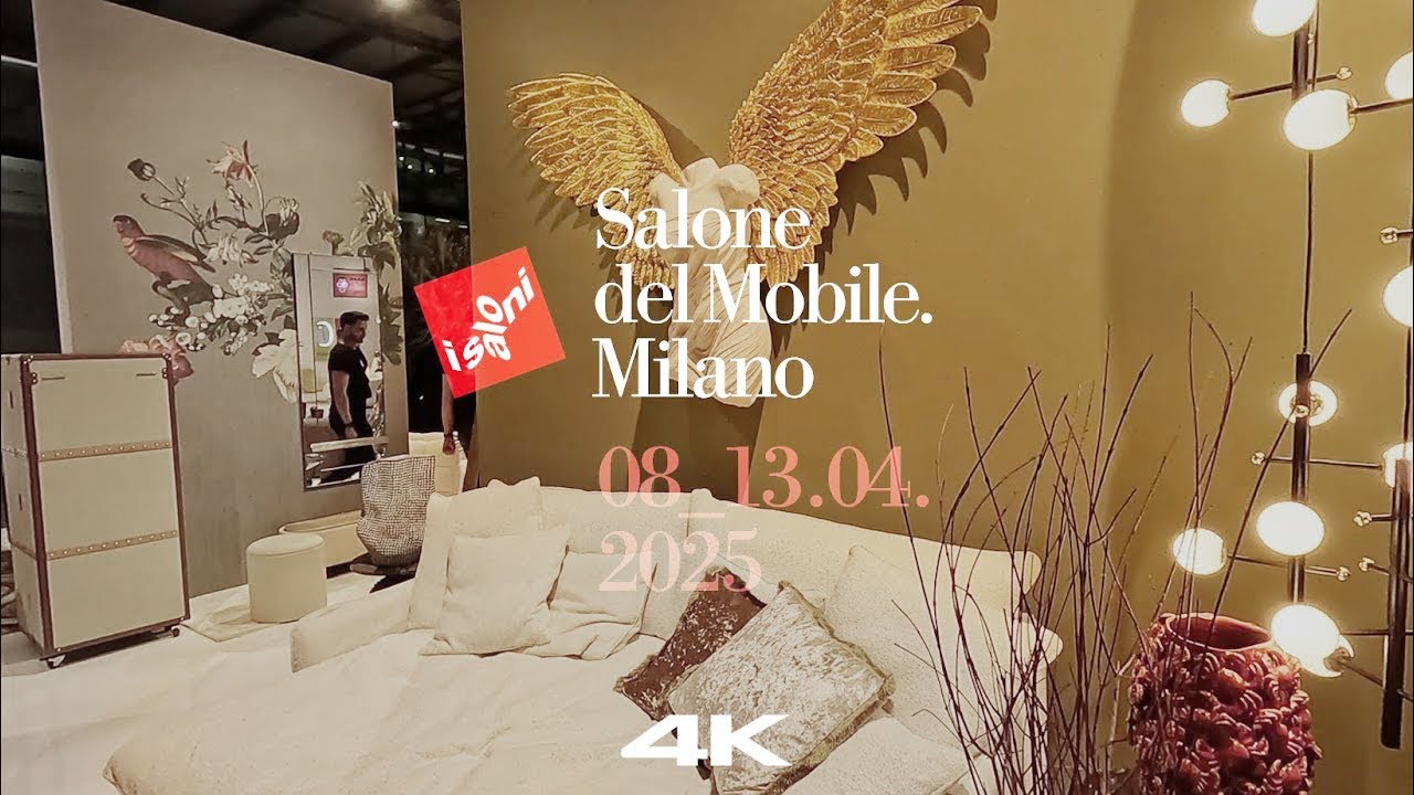 Salone del Mobile Milano 2025 4K #6 ITALY 🇮🇹 || 