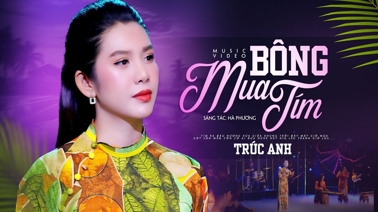 Bông Mua Tím (St: Hà Phương) - Trúc Anh Bolero | MV OFFICIAL