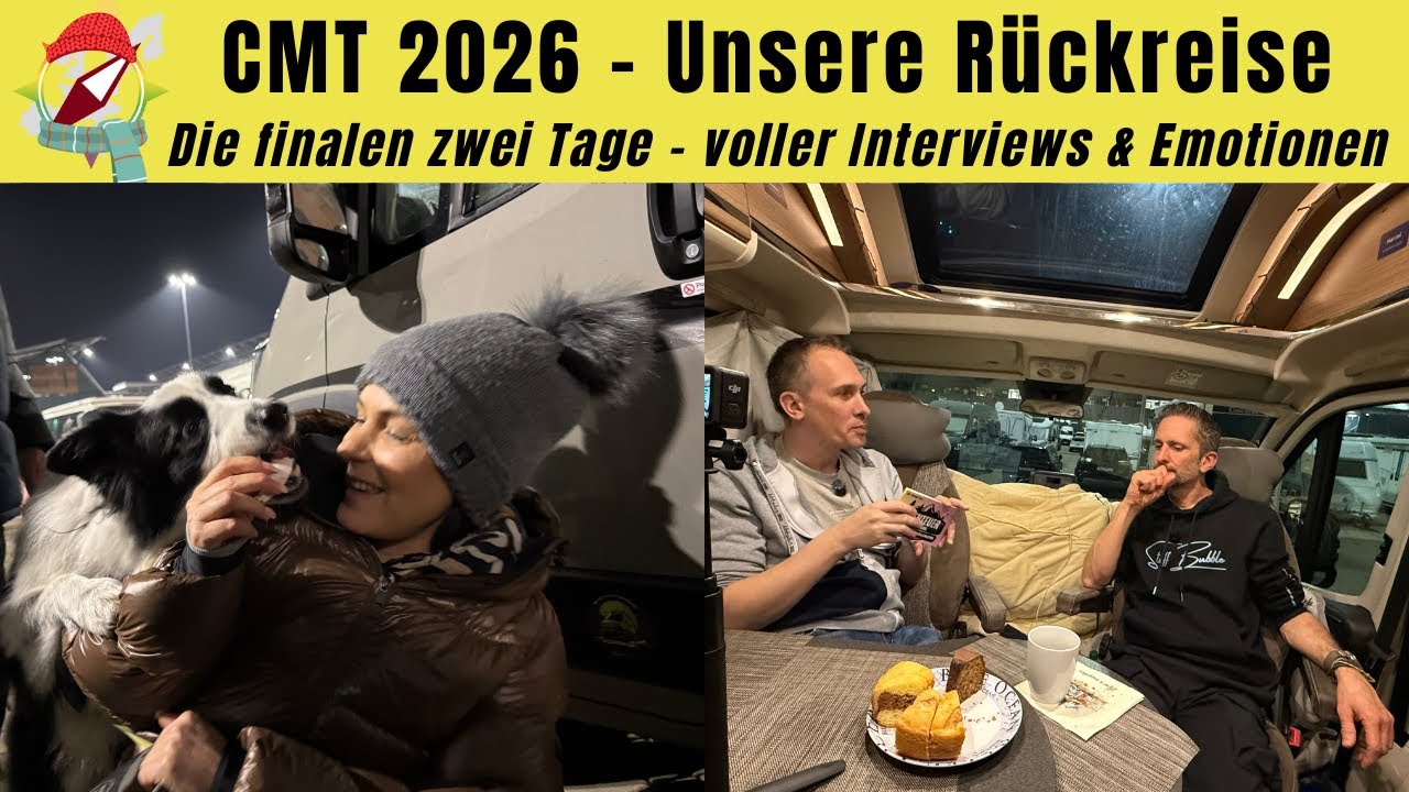 CMT 2026 - Unsere Rückreise - Die finalen zwei Tage - voller Interviews 🎙️ und Emotionen 😲
