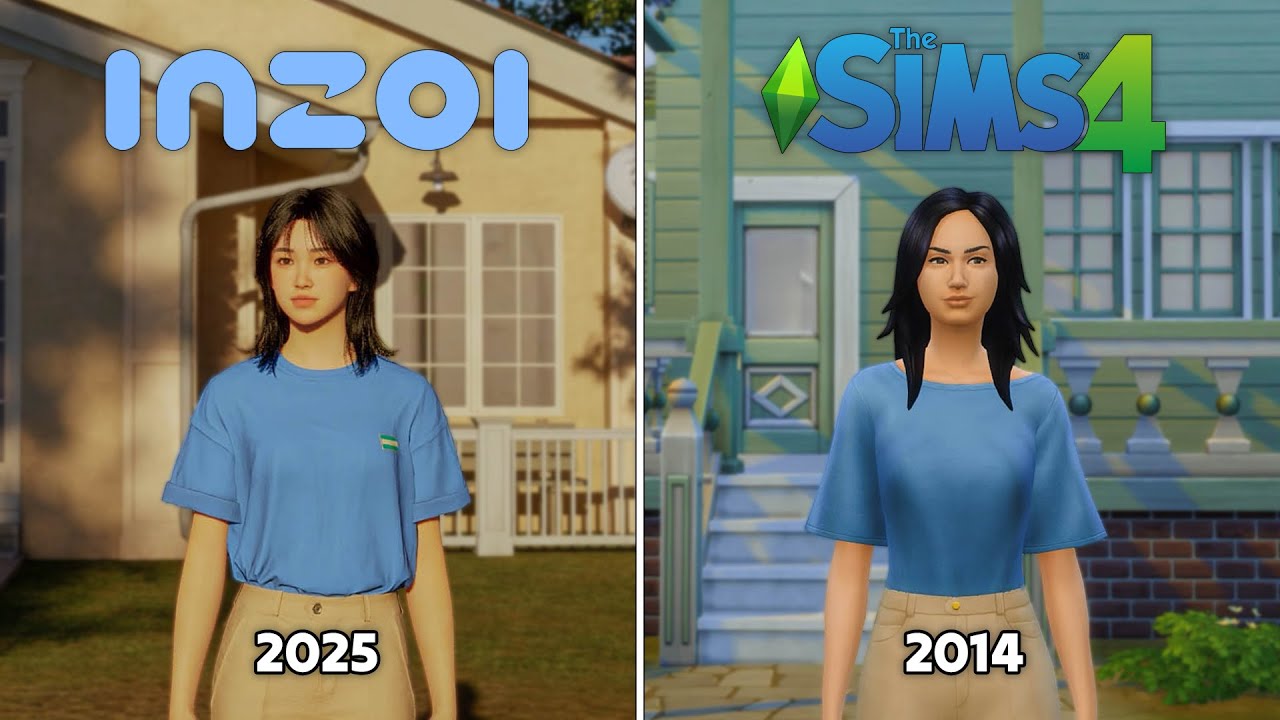 inZOI vs The Sims 4 – Сравнение деталей