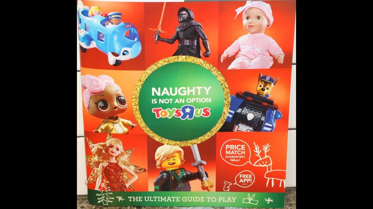 Looking Through the Toys R Us Christmas Catalogue 2017