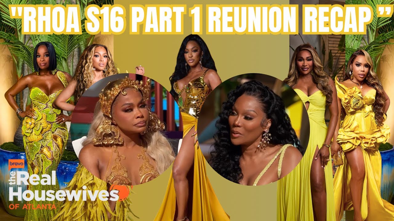 RHOA Reunion Pt. 1: Porsha's Shocking Alliance & Phaedra vs Angela HEATED Debate! 🔥
