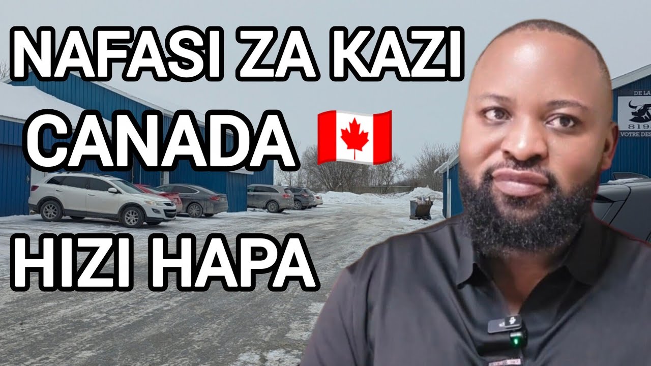 Работа в Канаде 🇨🇦 для людей из Африки | Работа в ресторанах, на складах, уборка помещений в Канаде