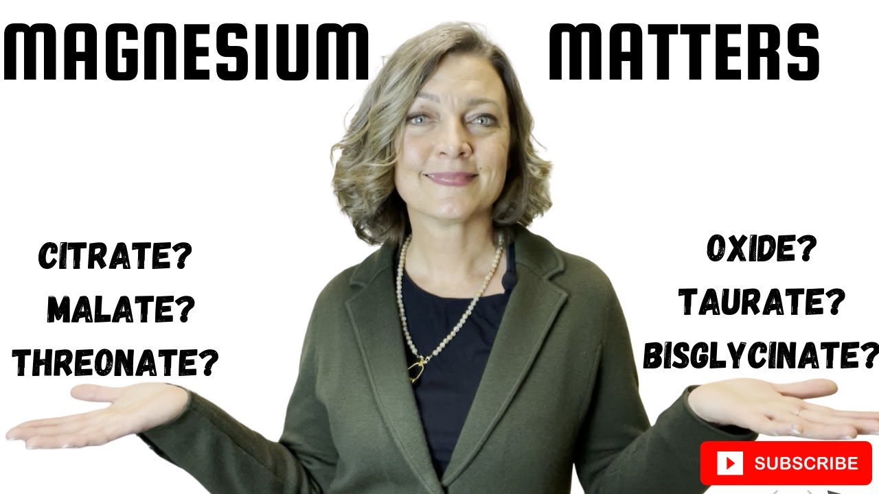 Magnesium - What Type, Why and Where to Get the Best Forms | Magnesium Supplement Review | #1 Mag