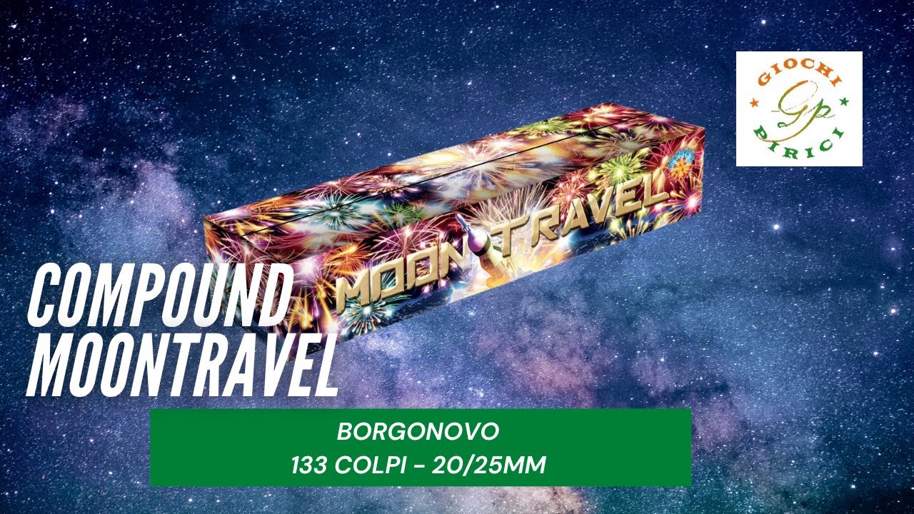 Test Compound MOON TRAVEL 133 colpi 25-30mm di BORGONOVO