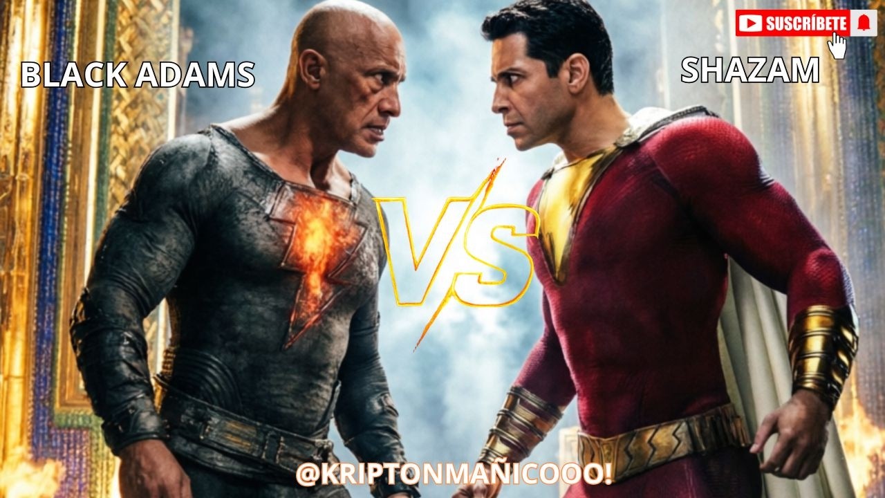 ¿Quién ganaría? Black Adam vs Shazam