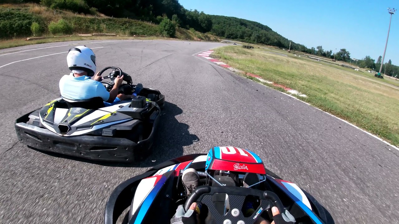 Karting at Le Kartare Aigues Vives 2021 - Racing Some Noobs Again