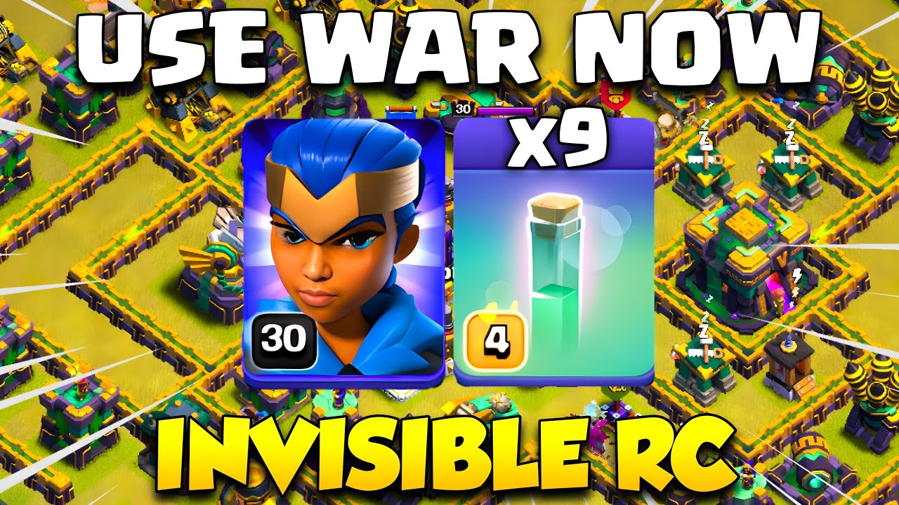 КОРОЛЕВСКИЙ ЧЕМПИОН + ЗАКЛИНАНИЕ НЕВИДИМОСТИ | Стратегия атаки Th14 Clash of Clans