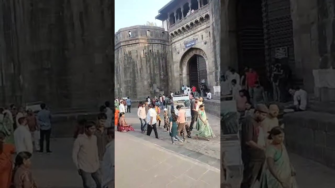Akshay Gawali is live Pune Shaniwar Wada historical place in Maharashtra State 