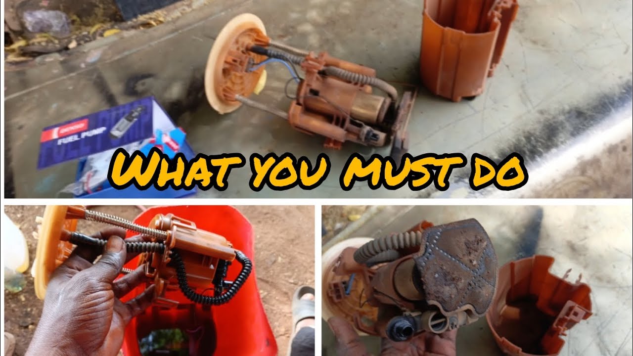 how to change the fuel pump without changing the housing (Toyota Highlander 2005)