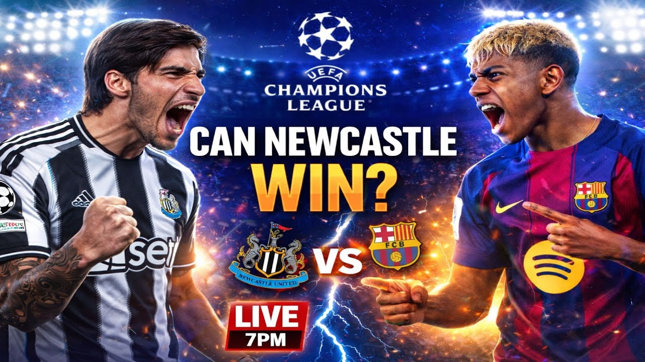 Newcastle United v Barcelona Champions League MATCH PREVIEW!