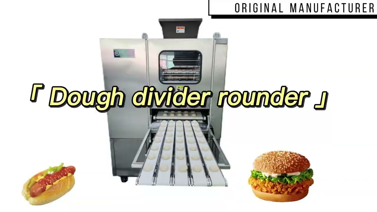 Queenly-mach 5 rows Dough Dividing/Rounding Machine - Teigteil und Wirkmaschine