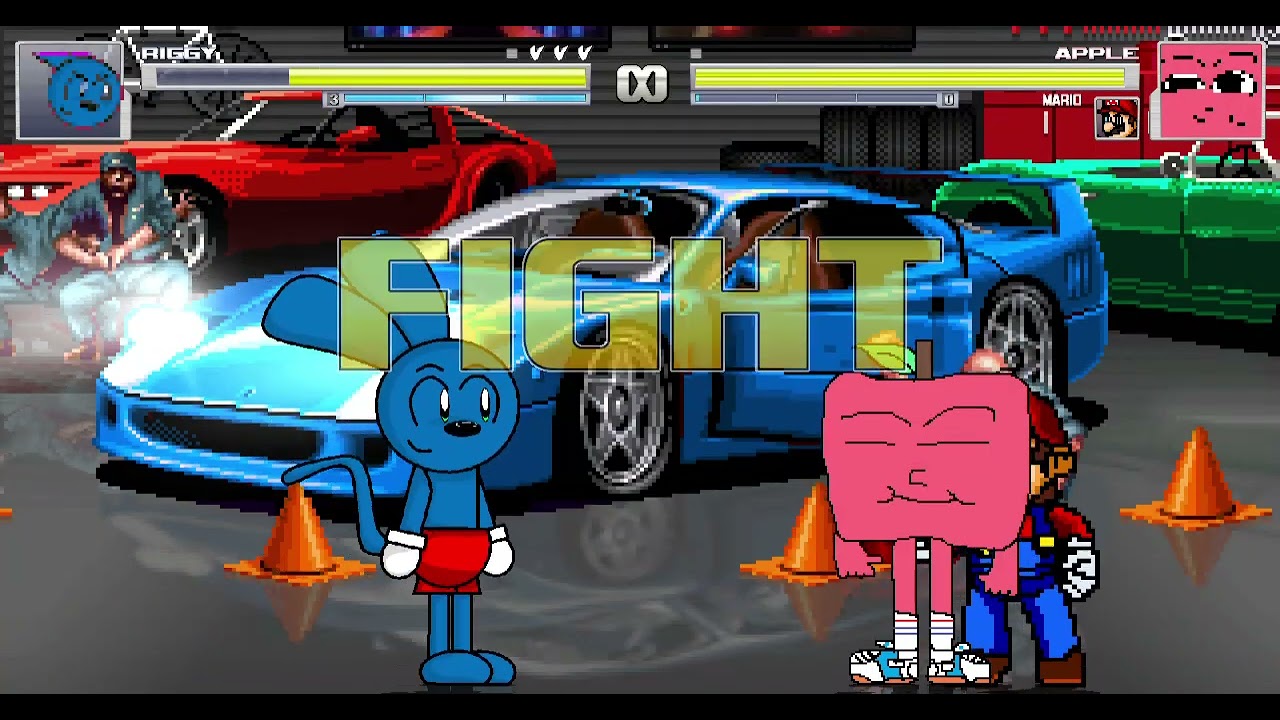 Mugen Battle Riggy 1v2 Survival