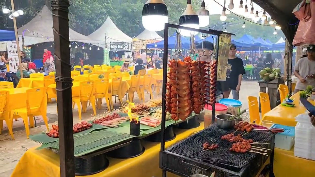 탄중 아루 해변 야시장#Tanjung Aru Beach Night Market