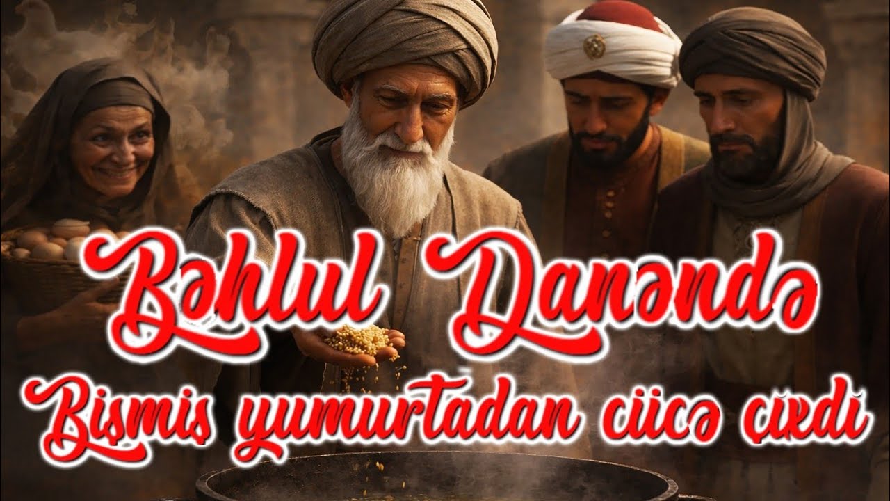 Bişmiş yumurtadan cücə çıxdı. (Bəhlul Danəndə) #animasiya#lətifə#bəhlul#funny #gülməli#gülüş#ai 