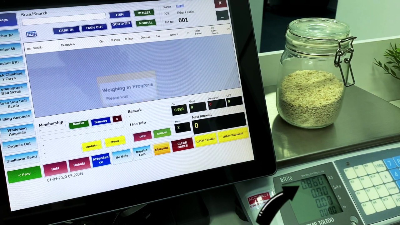 POS System - Weighing Machine Integration