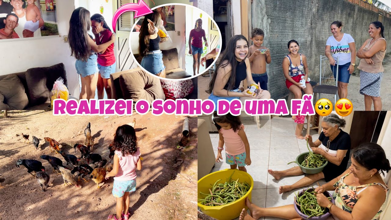 FUI NA CASA DE SEGUIDORAS / TARDE MARAVILHOSA COM MINHA FÃ