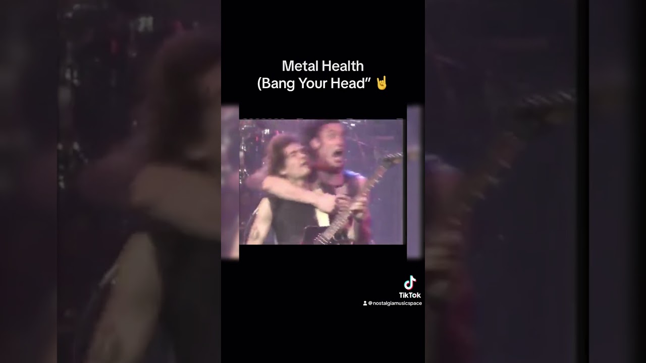 Artist: Quiet Riot 🤘Song: “Metal Health (Bang Your Head)” 😎 