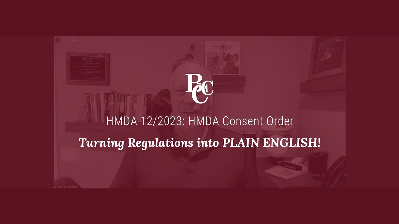 HMDA: HMDA Consent Order