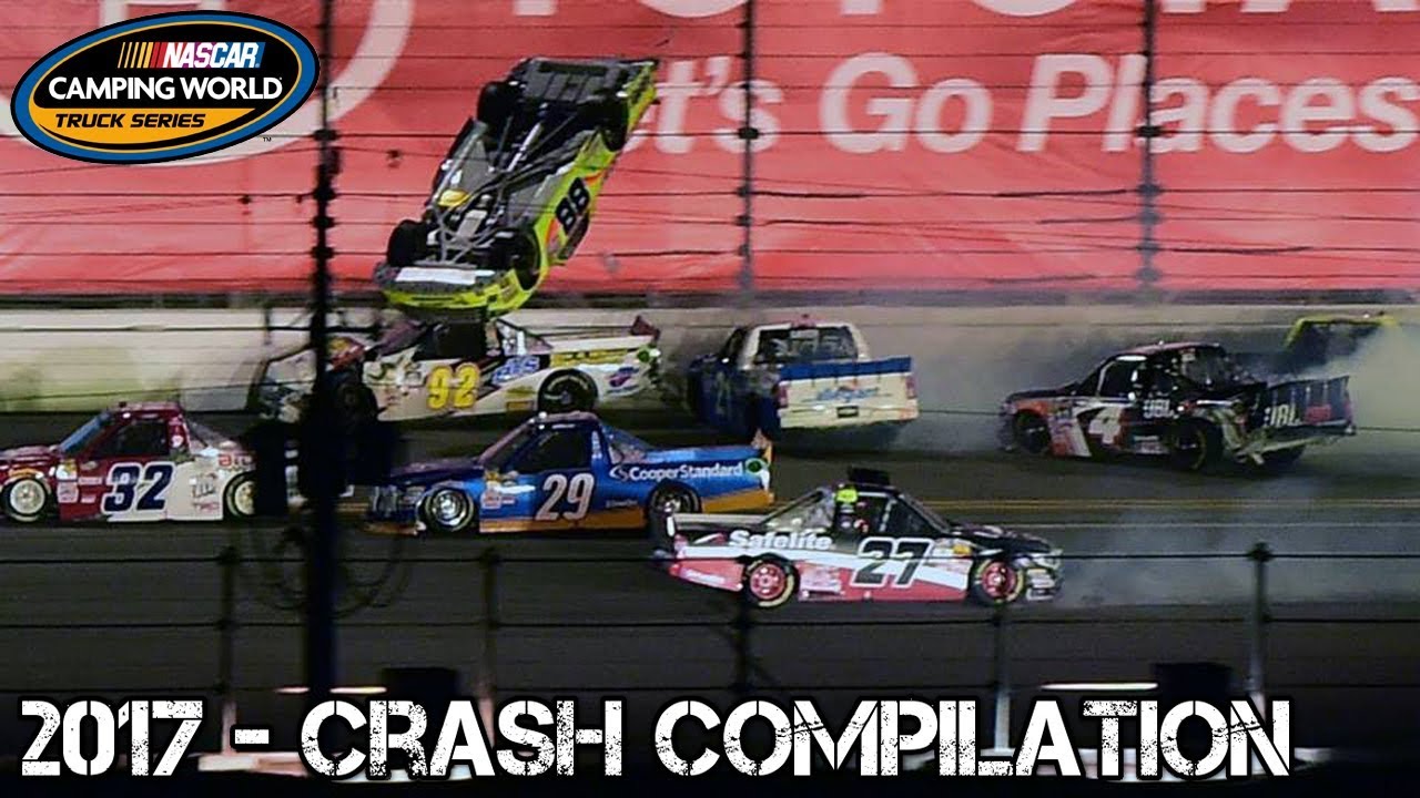 Nascar Truck Series - 2017 - Crash Compilation