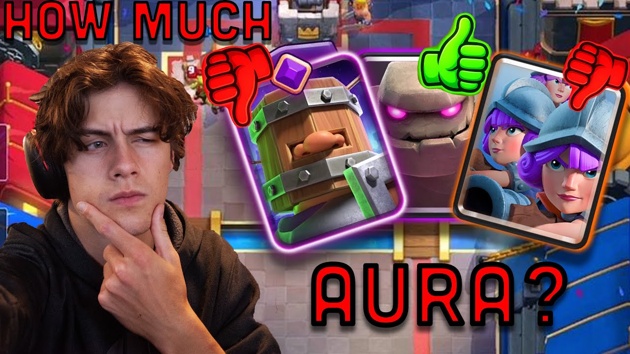 Ranking Clash Royale Cards Based on Aura #clashroyale #teirlist #viral