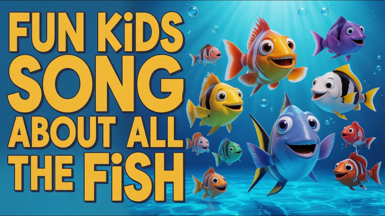 The Ocean Adventure Song | Fun Nursery Rhyme for Kids to Learn Fish and Sea Creatures