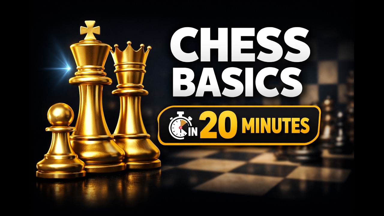 :🧠 Learn Chess Basics in Just 20 Minutes! ♟️